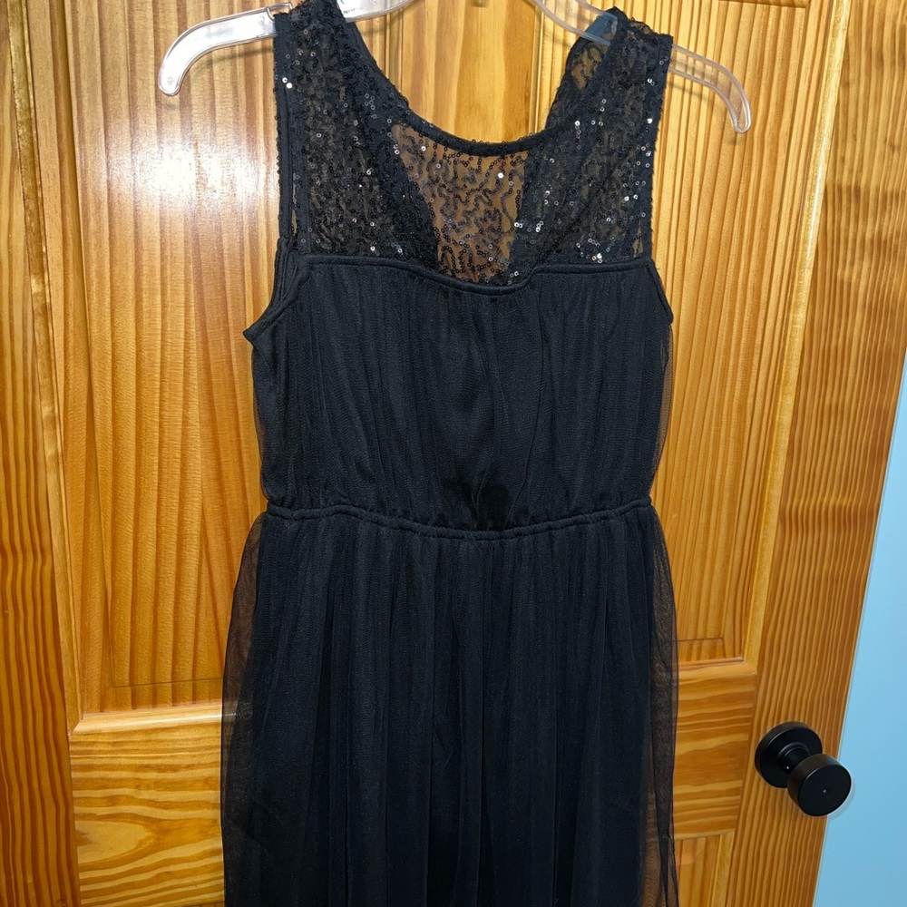 Black sparkle dress